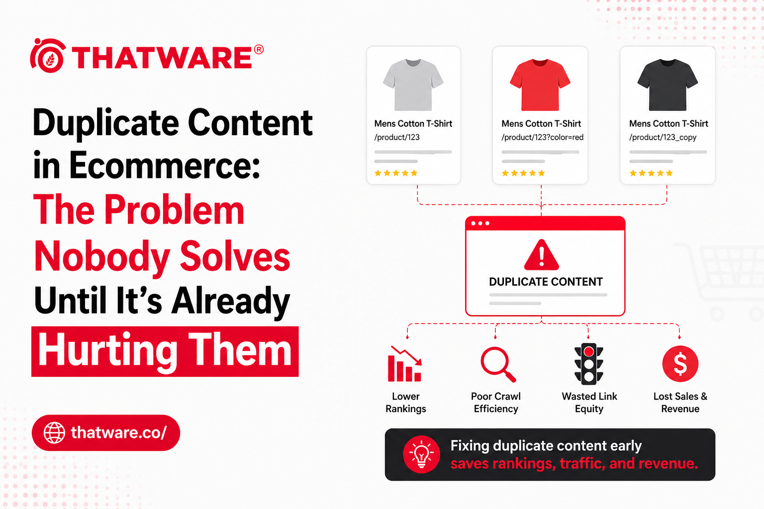 Duplicate Content in Ecommerce: The Problem Nobody Solves Until It’s Already Hurting Them